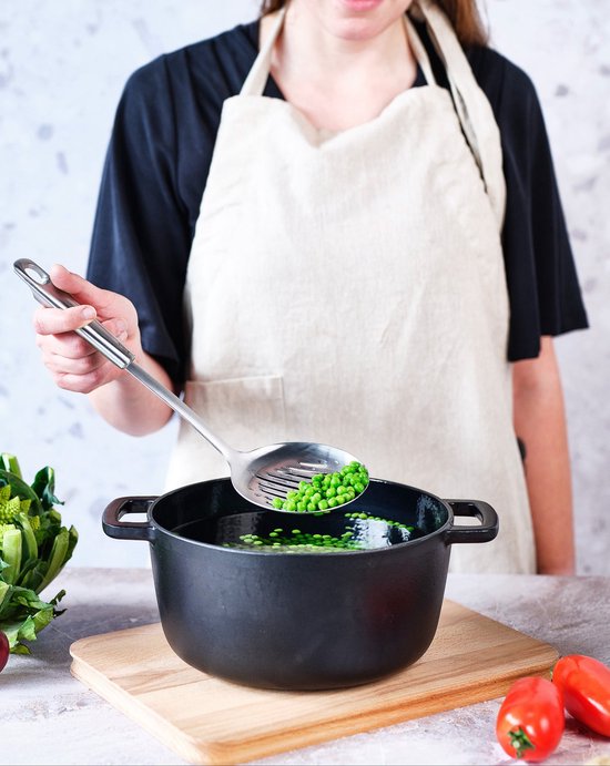 Cosy & Trendy Schuimspaan Delish Plus Zilver - RVS - Vaatwasserbestendig van Cosy & Trendy — afbeelding 3