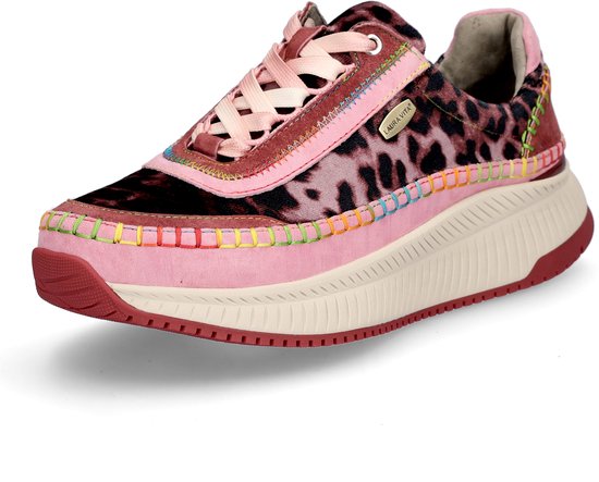 Laura Vita damessneaker roze Leo