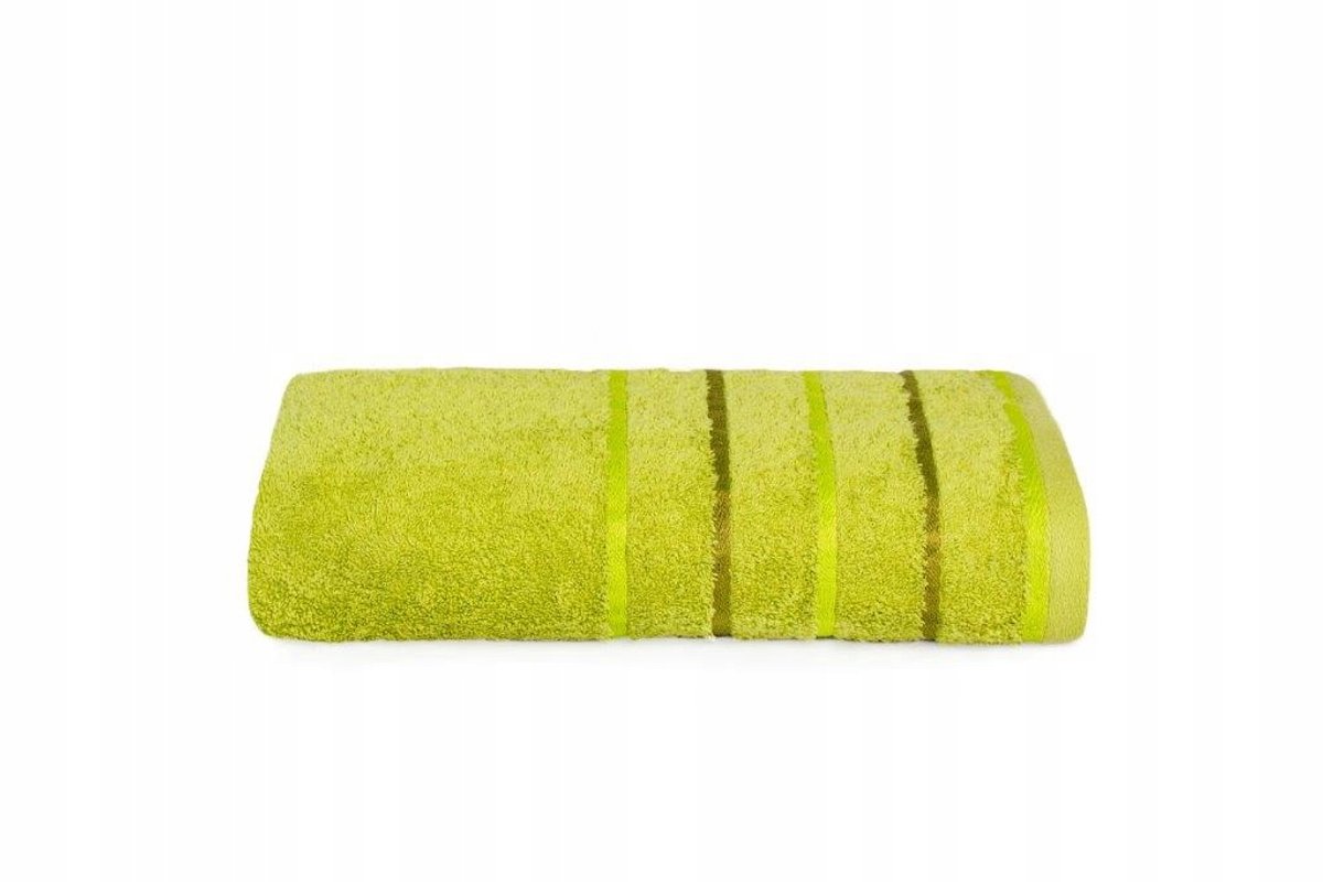 Faro Fresh Terry Handdoek 70x140 cm - Limoncello Groen