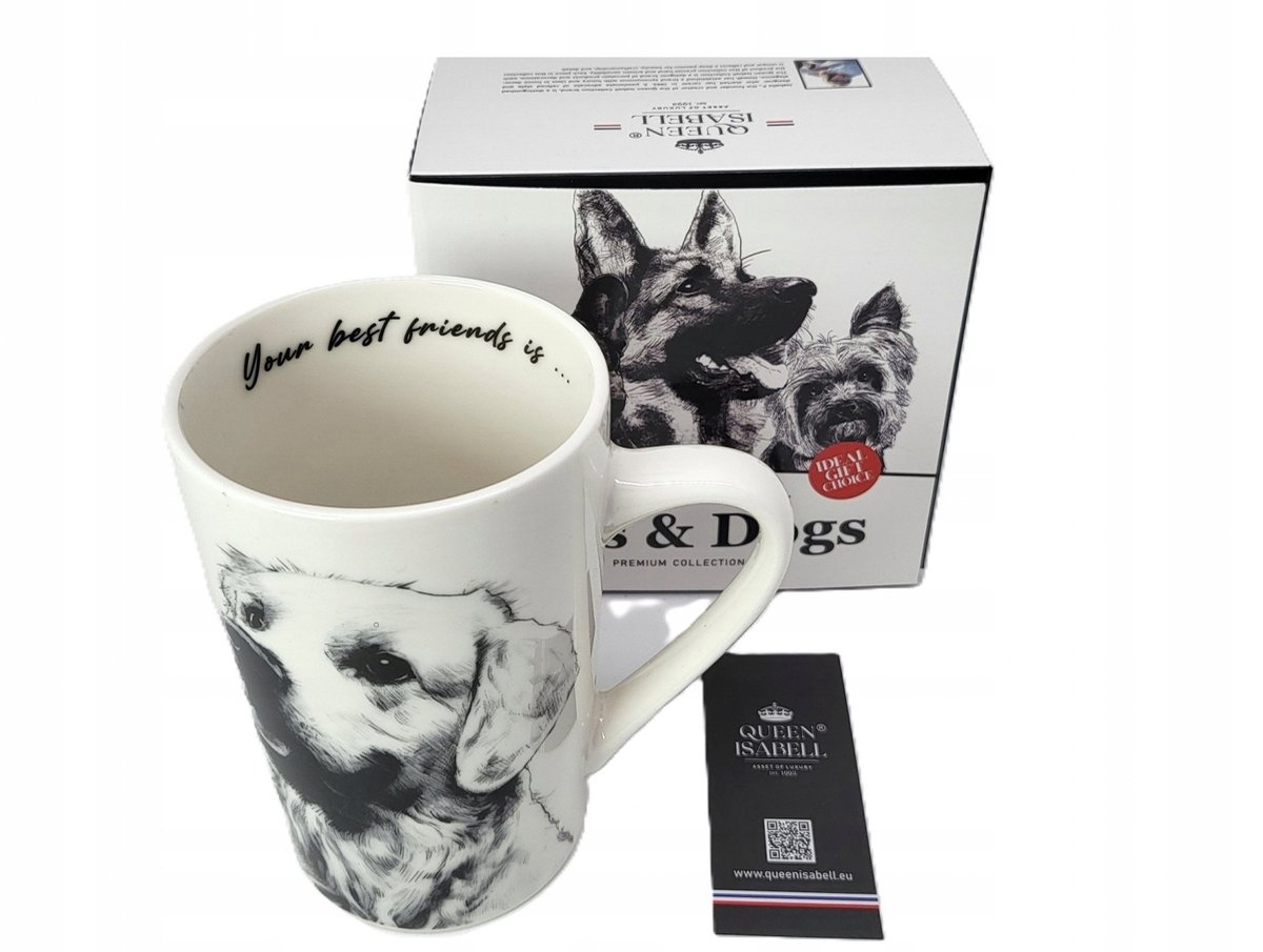 Porseleinen Labrador Mok met Cadeauverpakking - 400ml