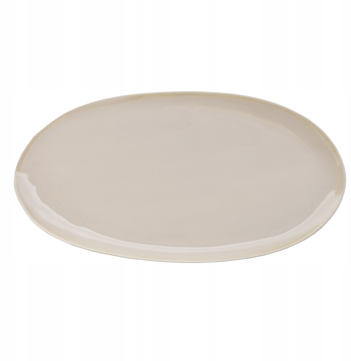 Verlo Eter Ovale Kom 43x22,5 cm Beige - Handafwerking Porselein