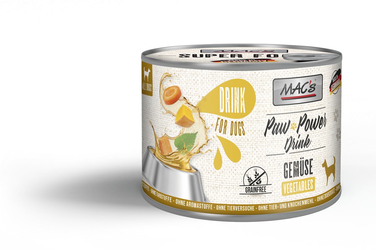 MAC's DOG Paw Power Drink 6x200g | Gemüse