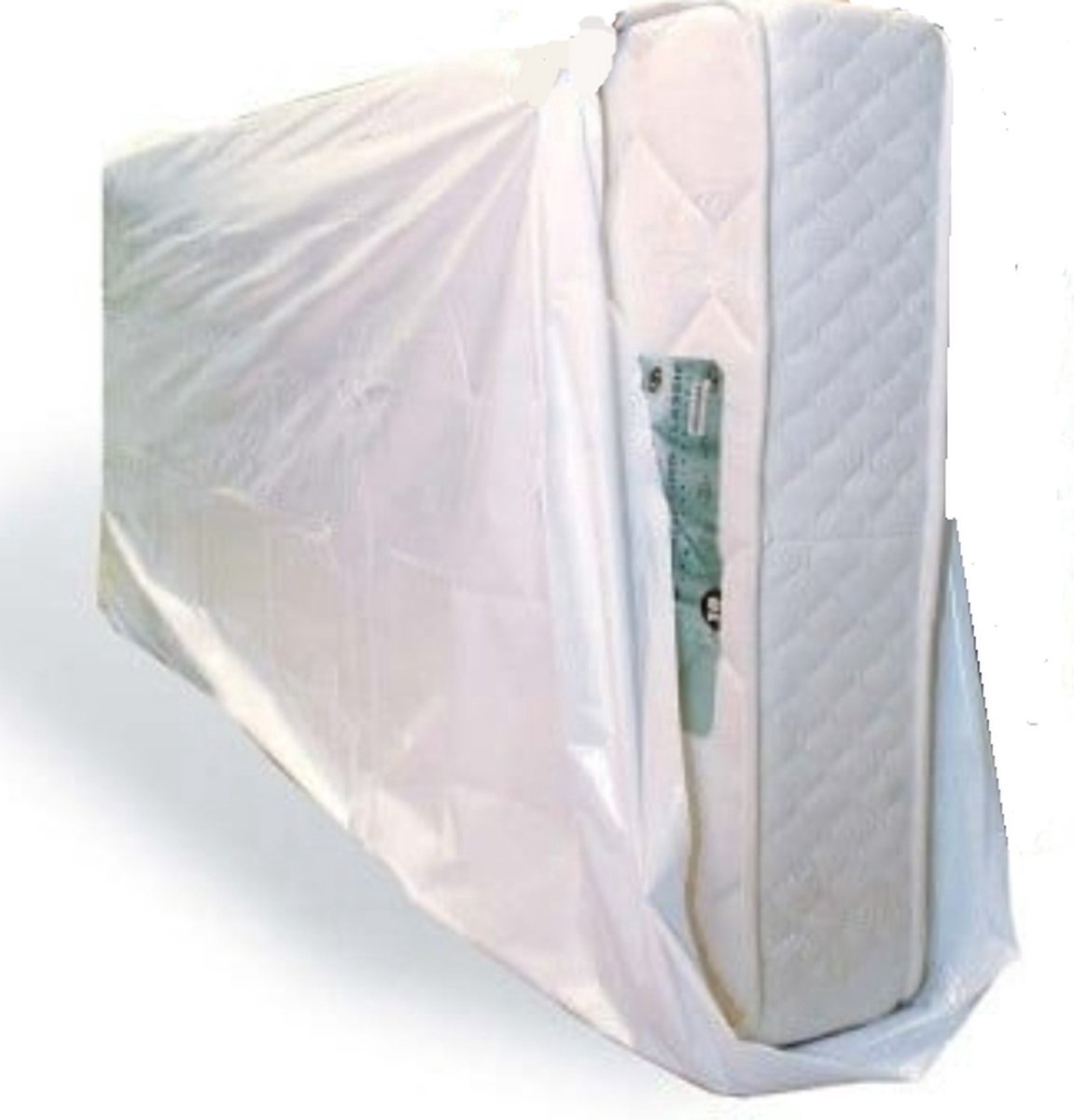 Plastic Matrashoes Wit 1-Persoons | Optimale Bescherming voor Jouw Matras