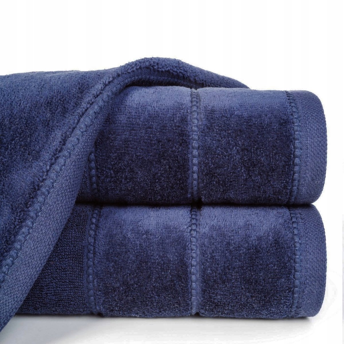 Eurofirany Mari Badhanddoek 50x90 cm - Zacht & Absorberend - Marineblauw