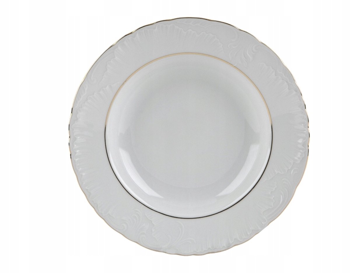 Rococo Diep Board 22,5cm - Elegante porseleinen sjaal