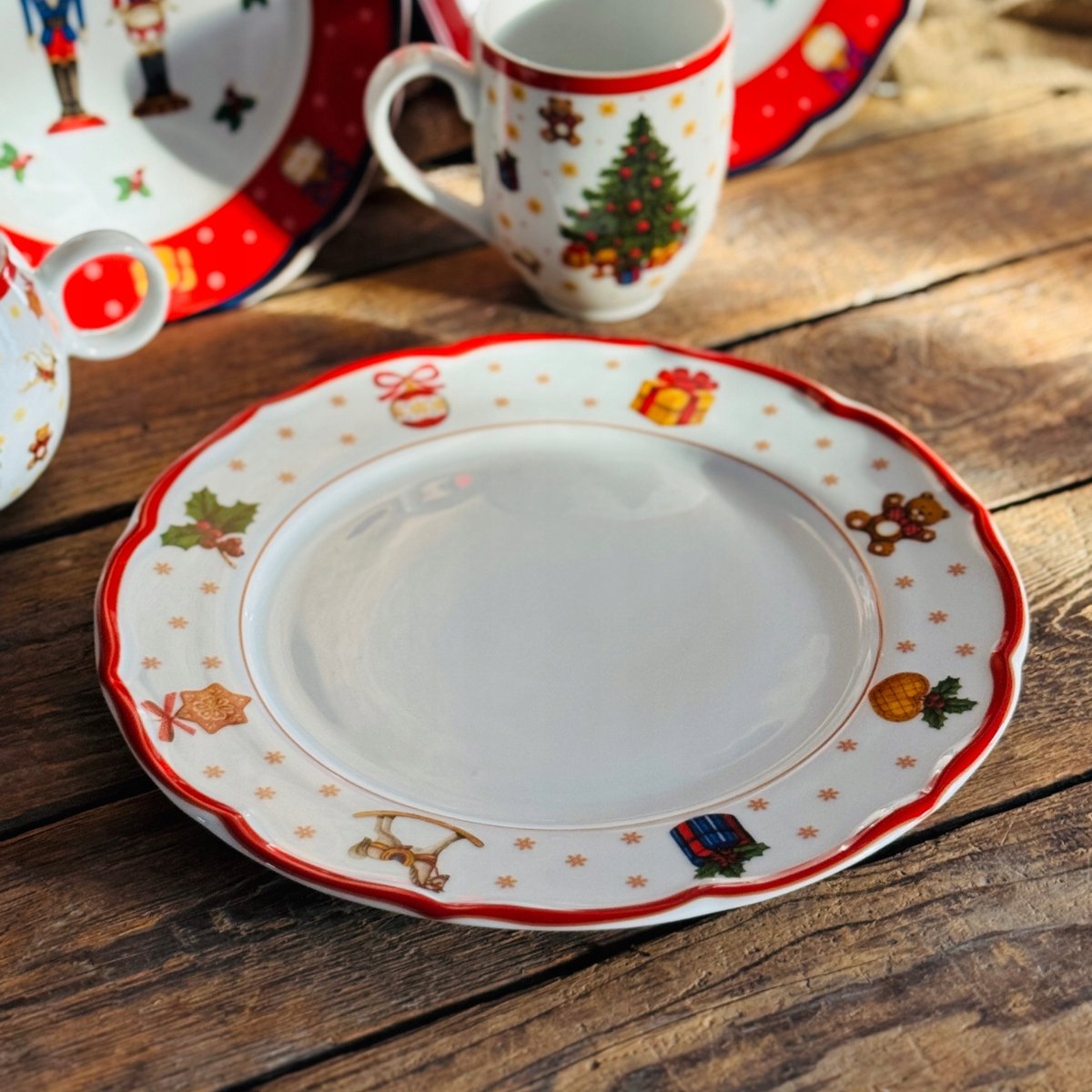 Bogucice Cicha Noc Bord 27cm - Kerstservies