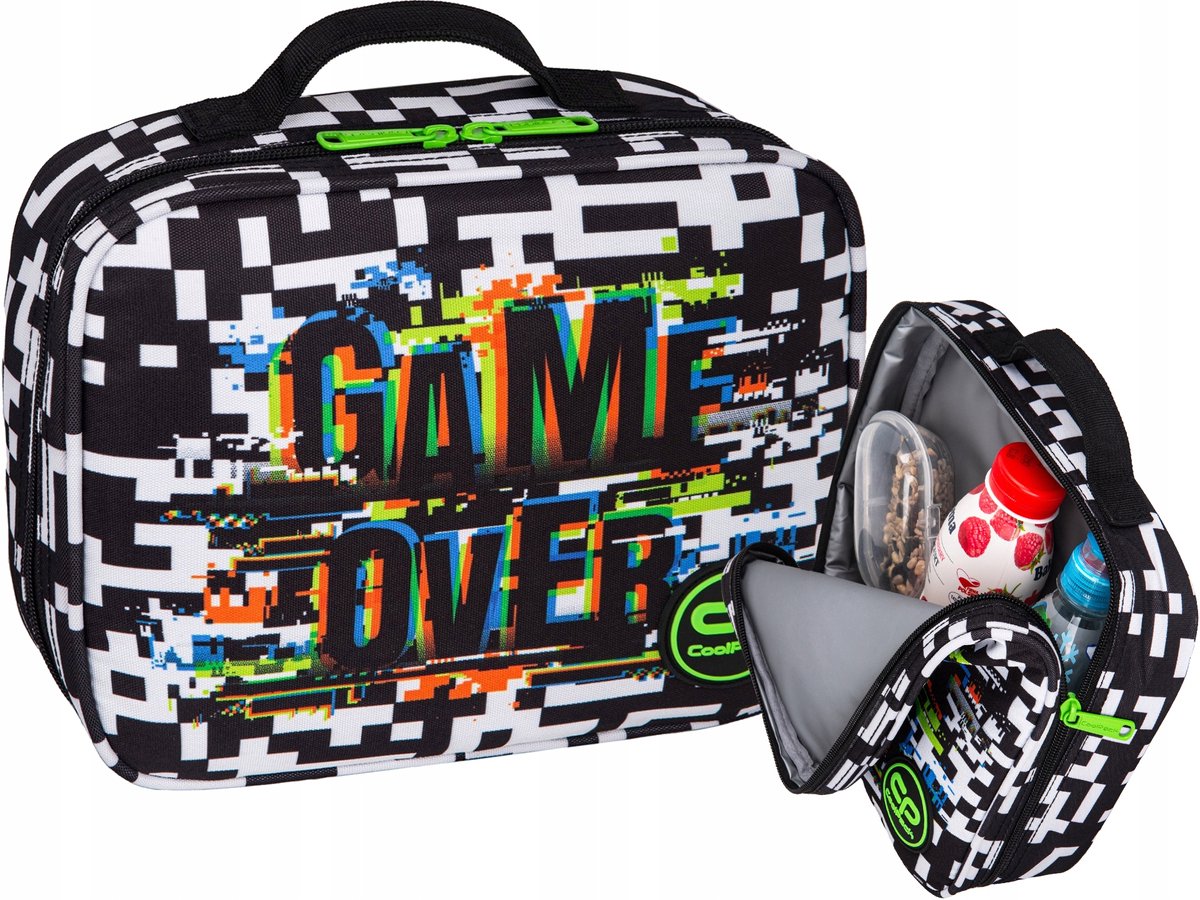 Coolpack Lunchtas Game Over - Thermotas voor School en Werk
