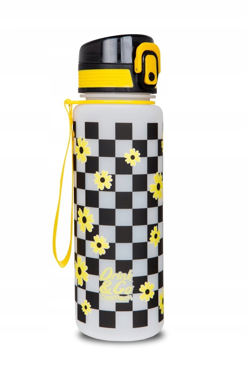 CoolPack BRISK Bidon 600ml - Bloemen & Chess Flow