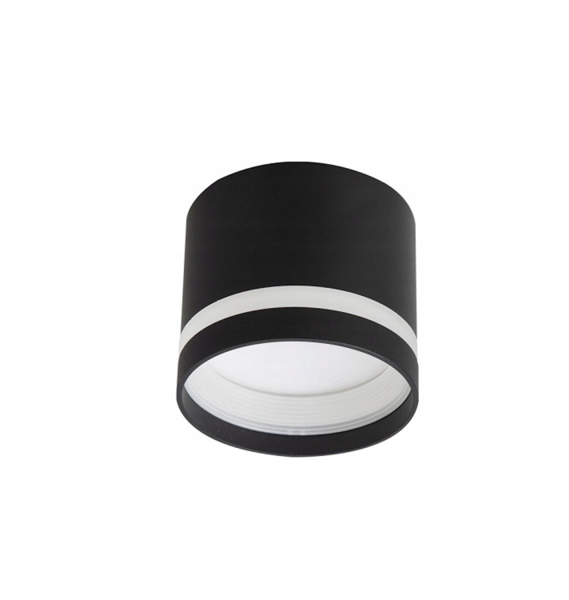 Licht Prestige Kendal Plafondlamp Zwart 1x7W Aluminium