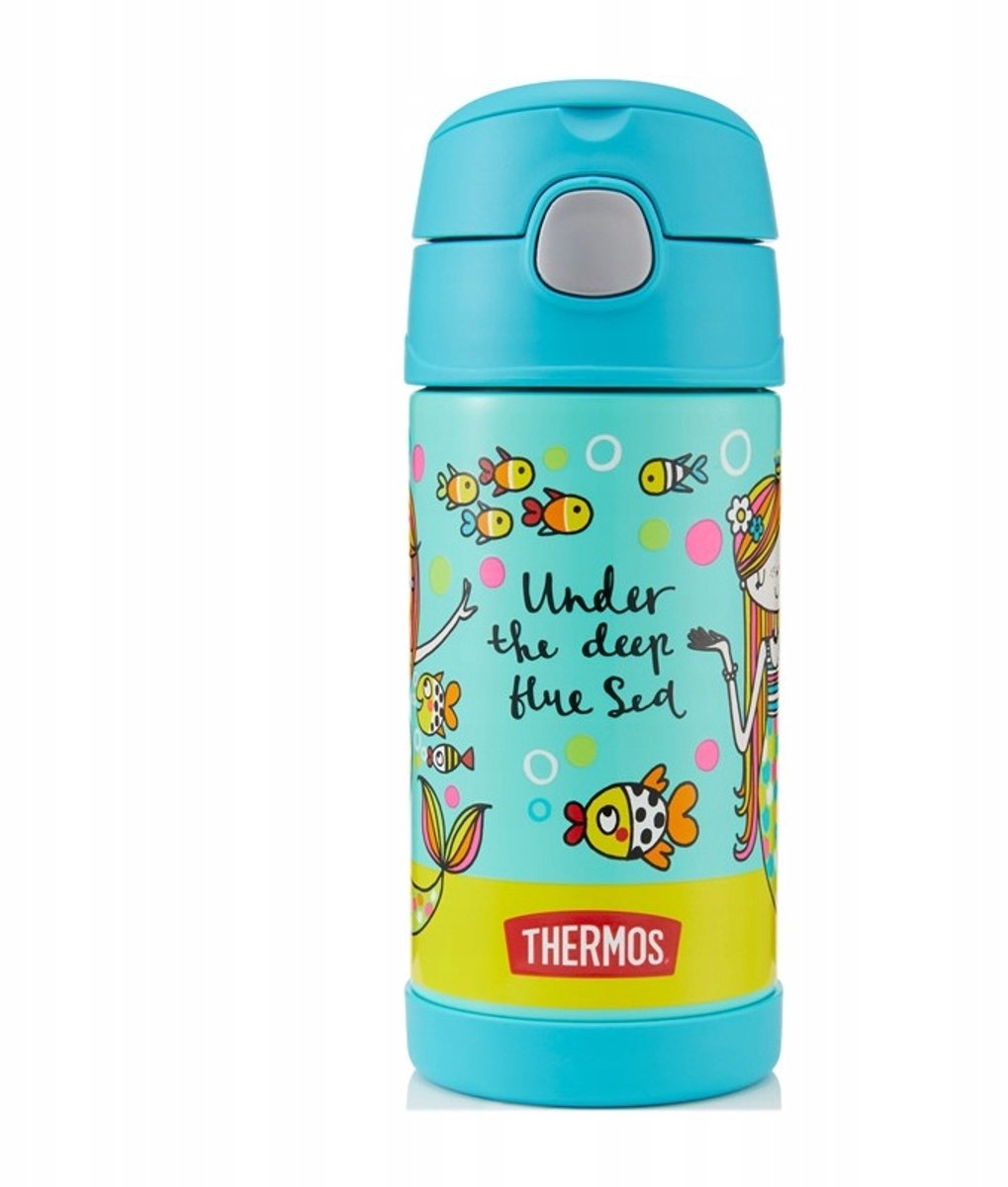 THERMOS Funtainer Kinder Drinkfles met Rietje - 355ml