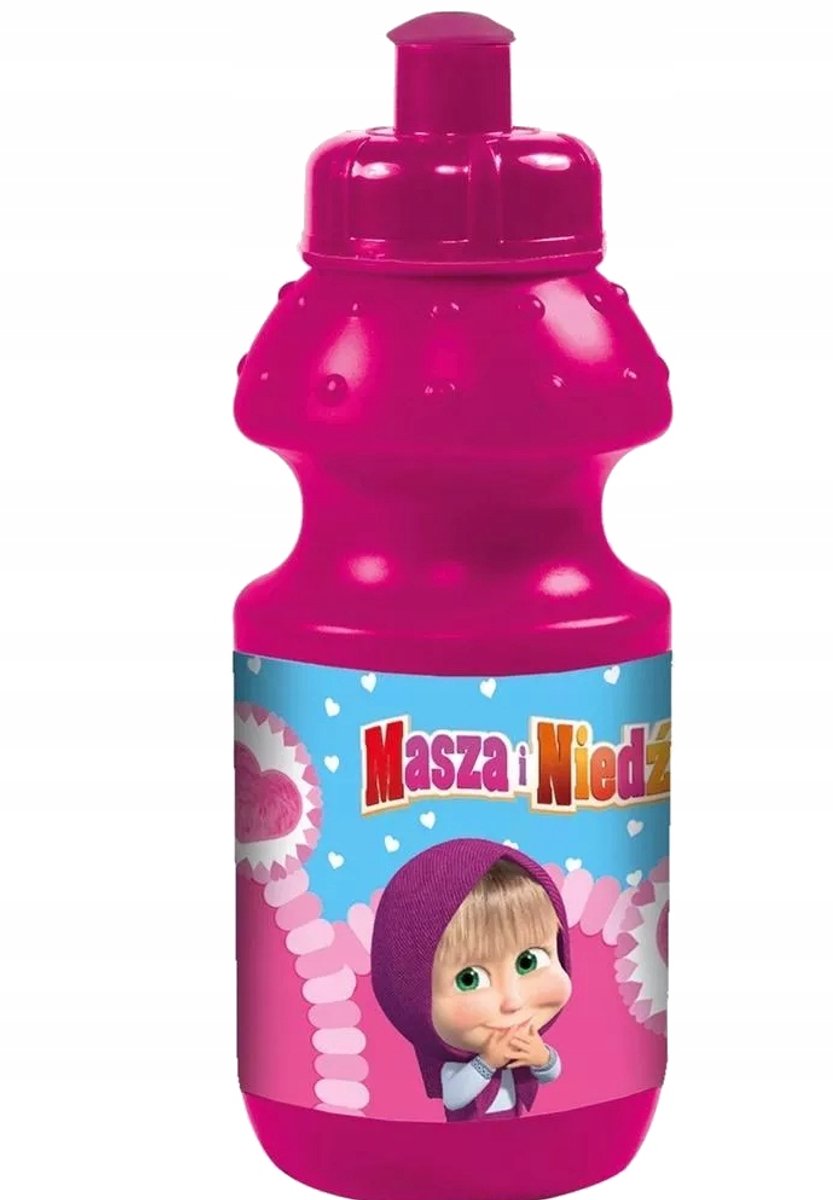 Masha en de Beer waterfles 330 ml - Perfect voor de kleuterschool en school