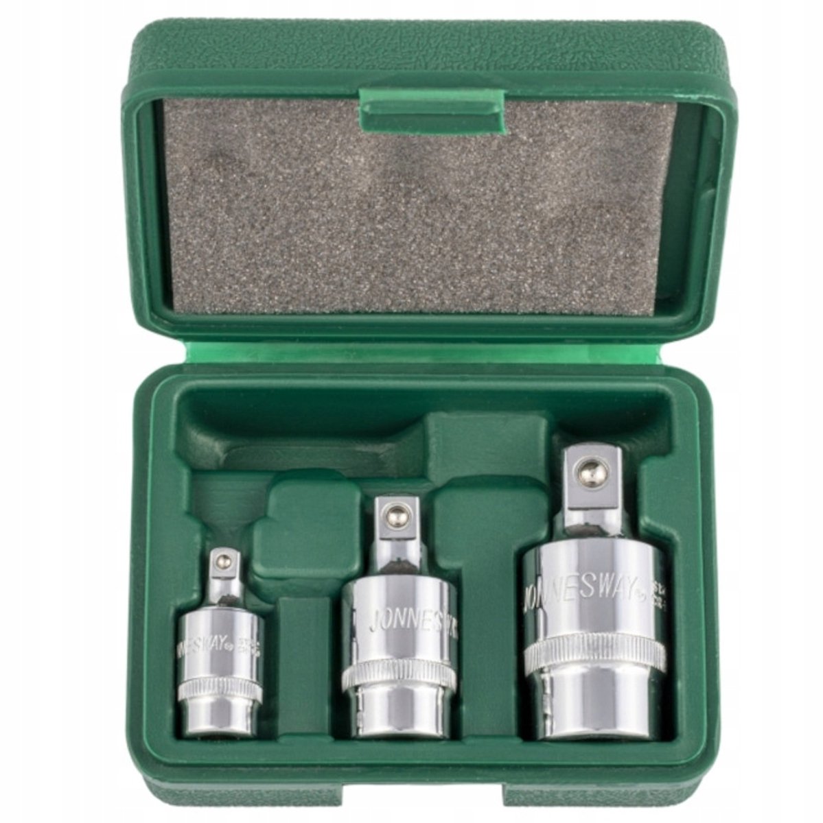 Jonnesway Kogelgewricht Set - 3 Delig - Verchroomd - S15U43S