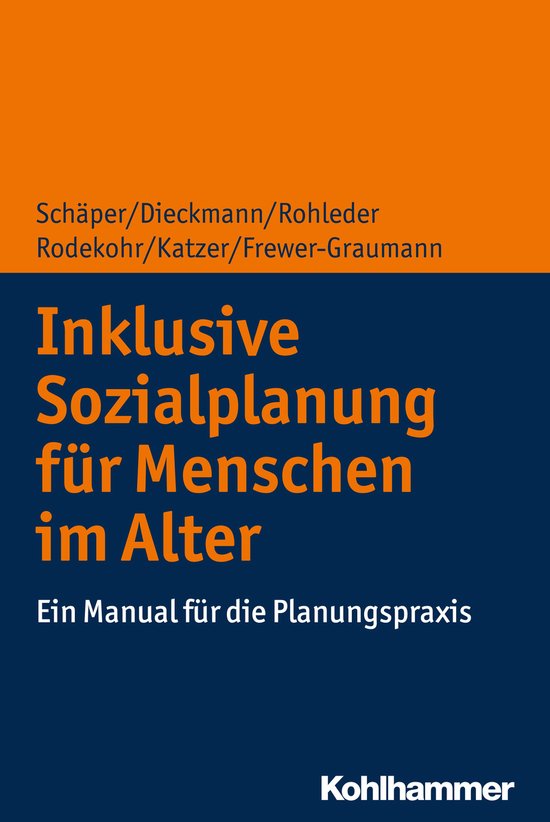 Inklusive Sozialplanung für Menschen im Alter - cover