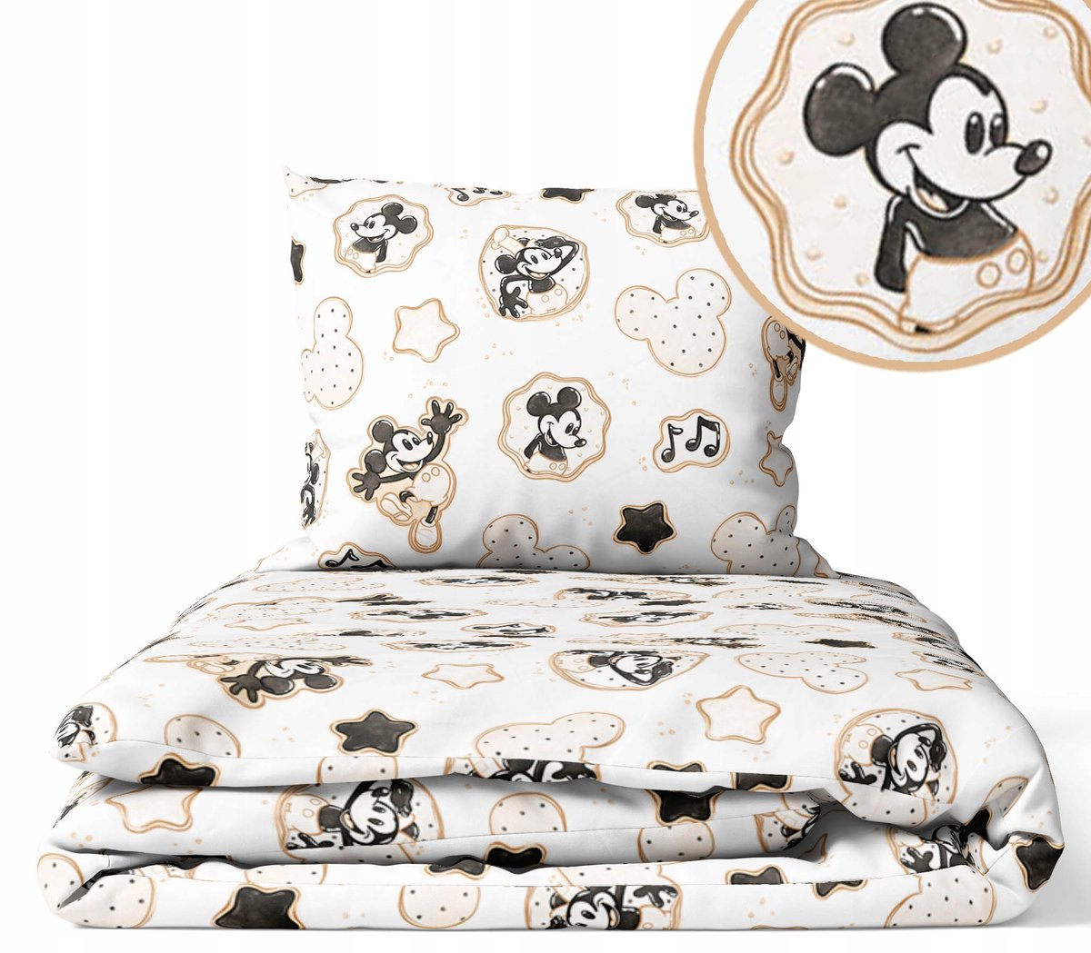 Compleet Mickey Mouse beddengoed met vulling 90x120 cm