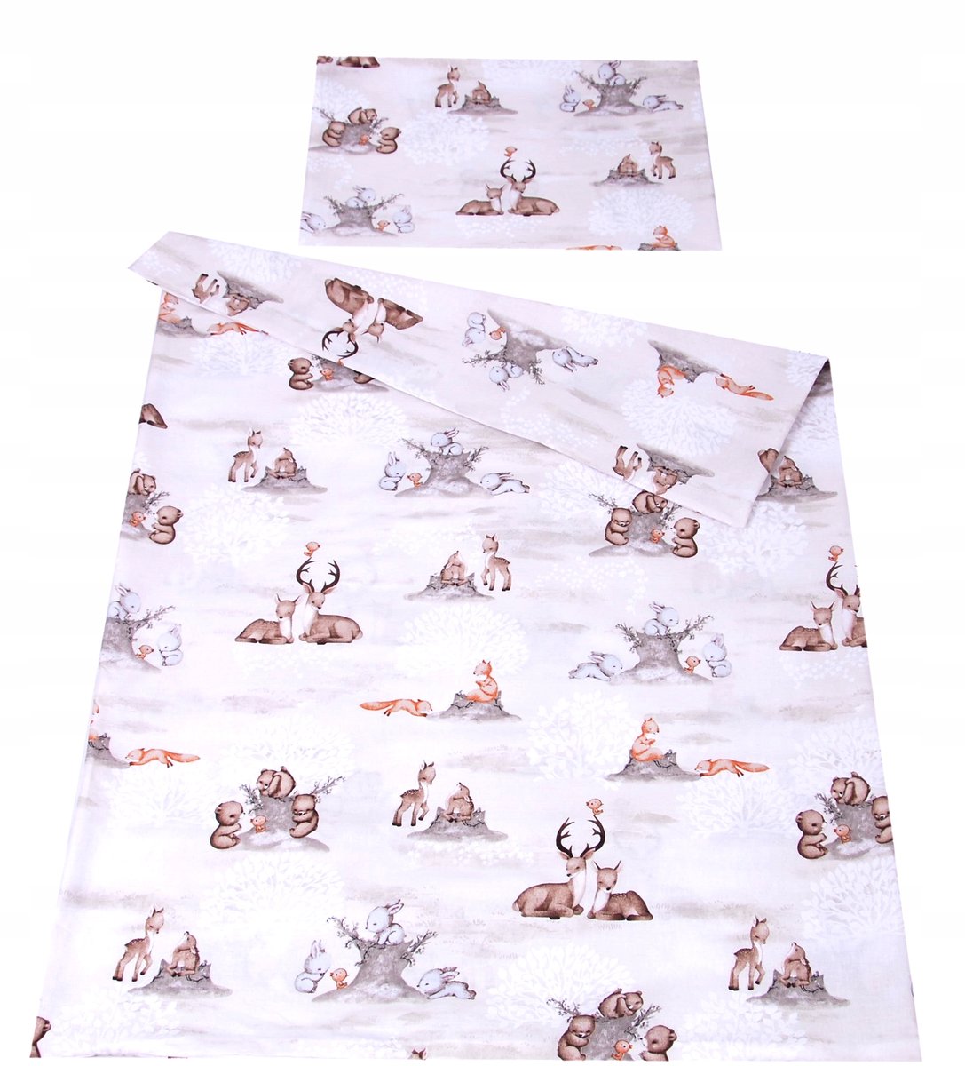 BabyLux Kinderbeddengoed 100x135 cm 2-delig, 100% Katoen
