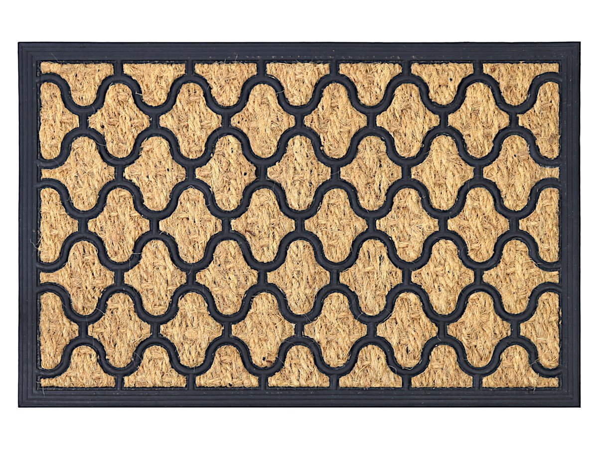 Kokos & Rubber Deurmat 45x75cm - Vuilvanger Buiten & Binnen