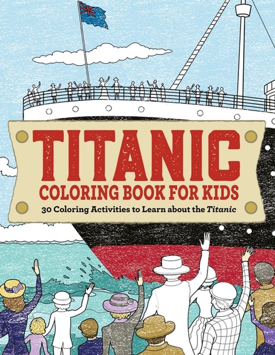 Titanic Coloring Book for Kids - cover