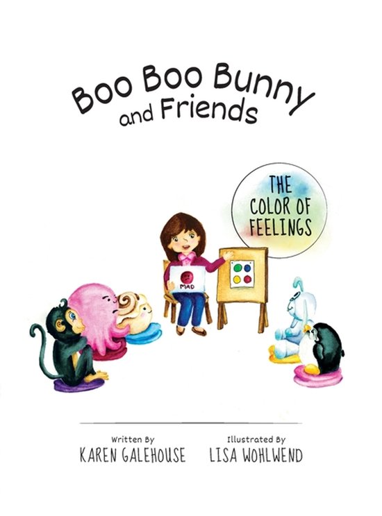 Boo Boo Bunny and Friends The Color of Feelings - cover