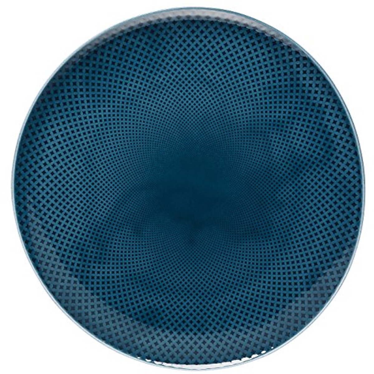 Plat bord 32 cm in Oceaanblauw
