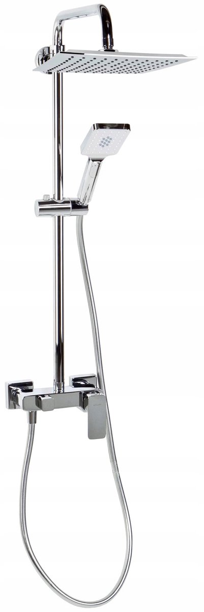 Valvex Loft Doucheset met Kranen, Chroom
