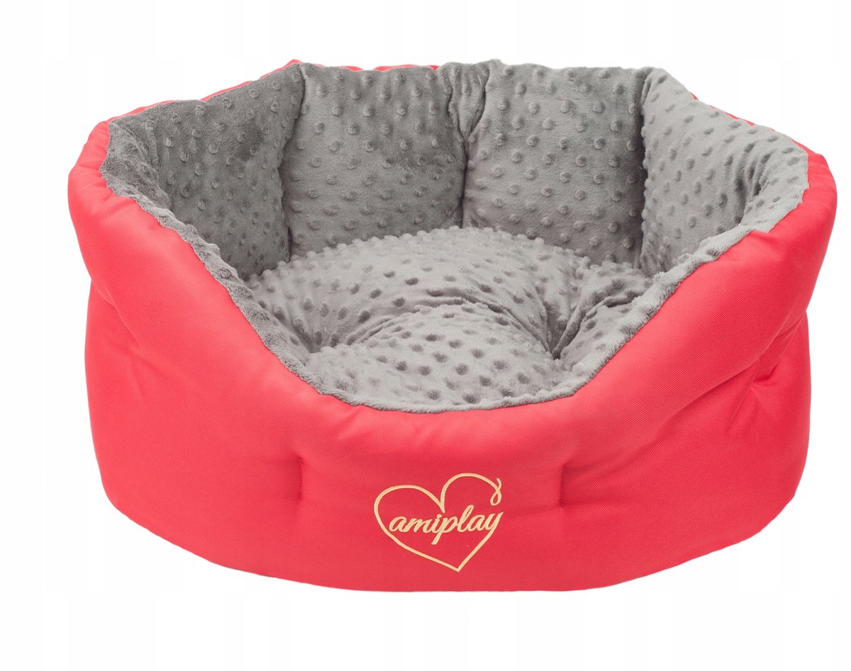 Amiplay Colosseum Babydoll Hondenkussen S Grijs - Comfortabel & Wasbaar