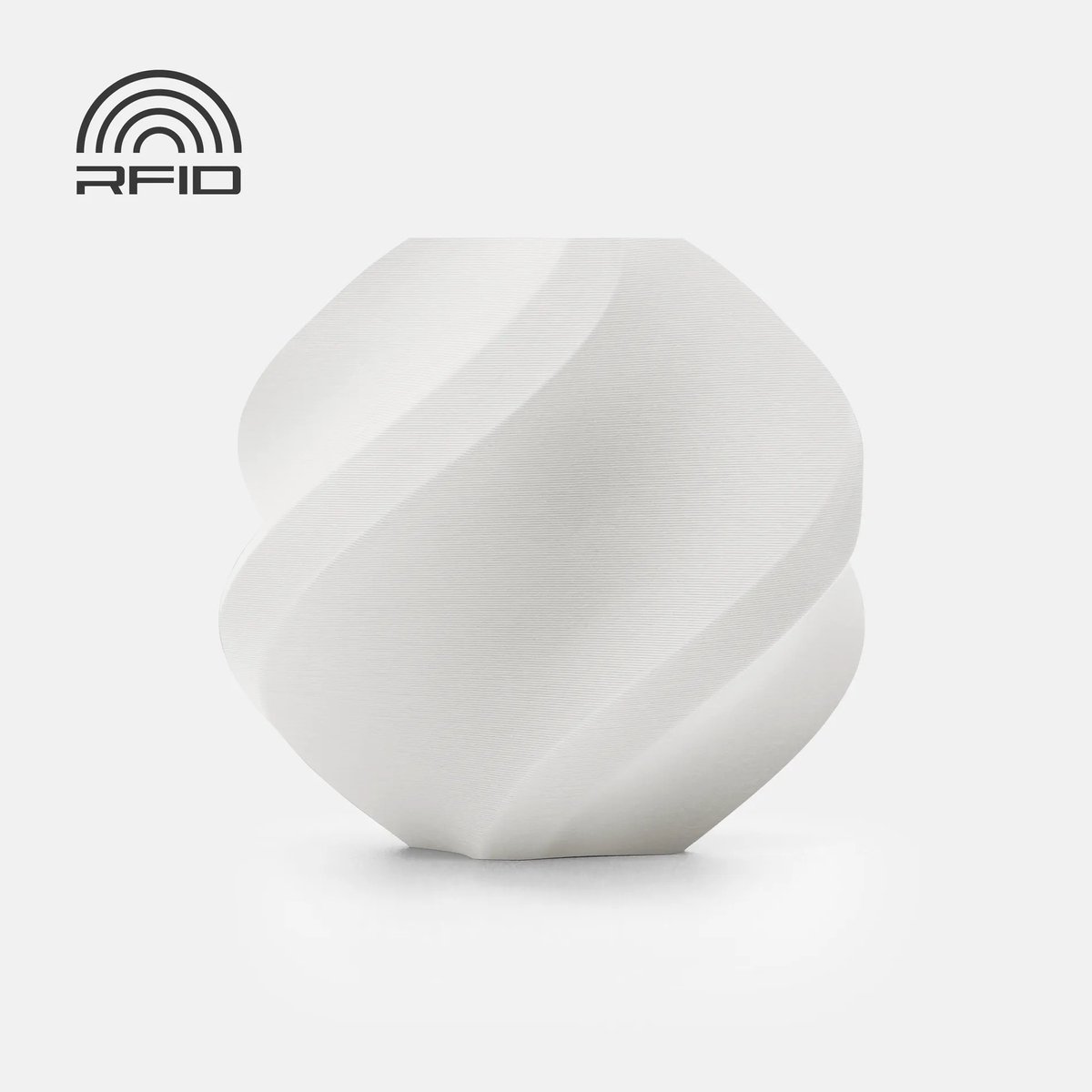 Bambu Lab PLA Matte Ivoor Wit Filament – Premium 3D-printfilament | Strakke Matte Afwerking & Eenvoudig Printen 1kg op Spoel