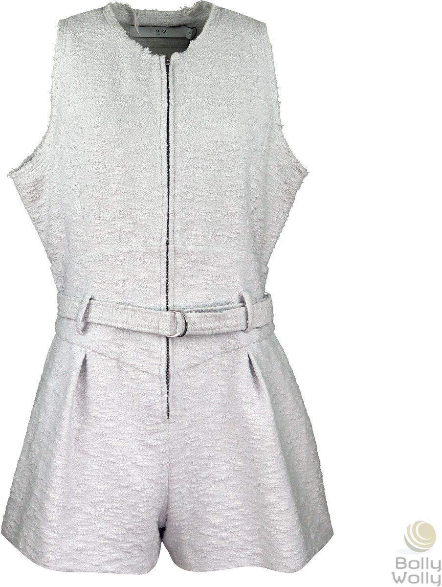IRO • licht grijze jumpsuit Olessa • maat 40 (FR42)