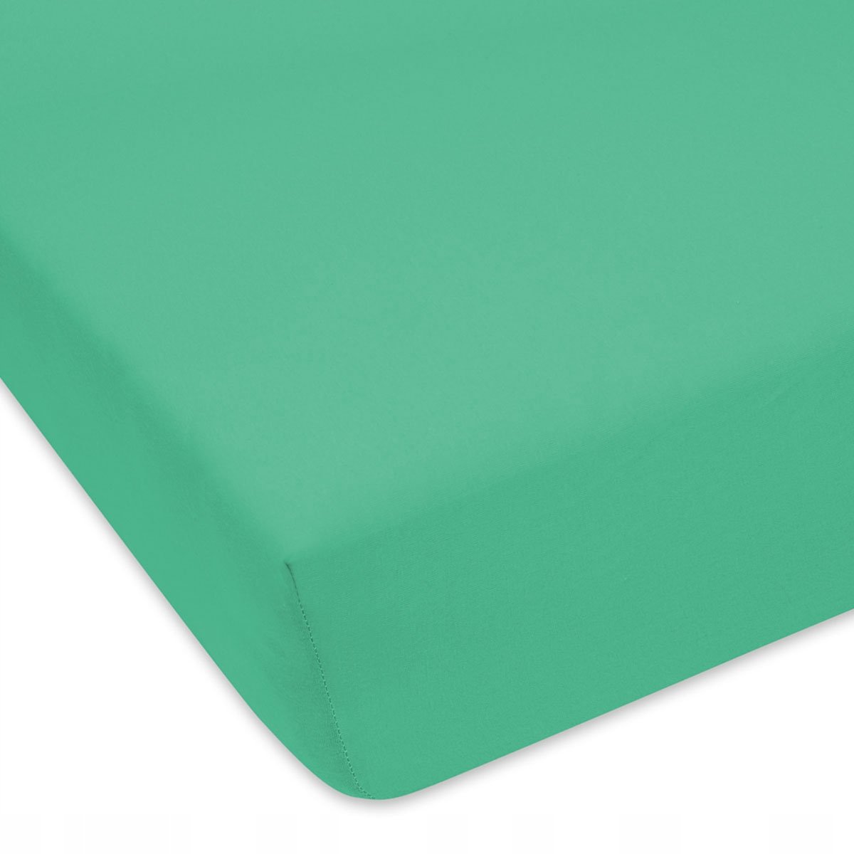 Jersey Hoeslaken Pistache Groen 90x180 cm - Zacht & geschikt