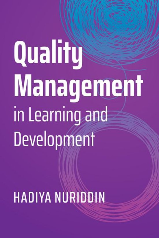 Quality Management in Learning and Development - cover