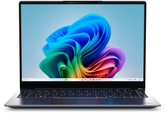 MEDION SPRCHRGD 14 S2 35,56 cm (14" Zoll 120Hz 2.8K WQXGA+) Laptop (Copilot+ PC, Core Ultra 7 258V, 32GB DDR5 RAM, 1TB SSD, Windows 11 Home)