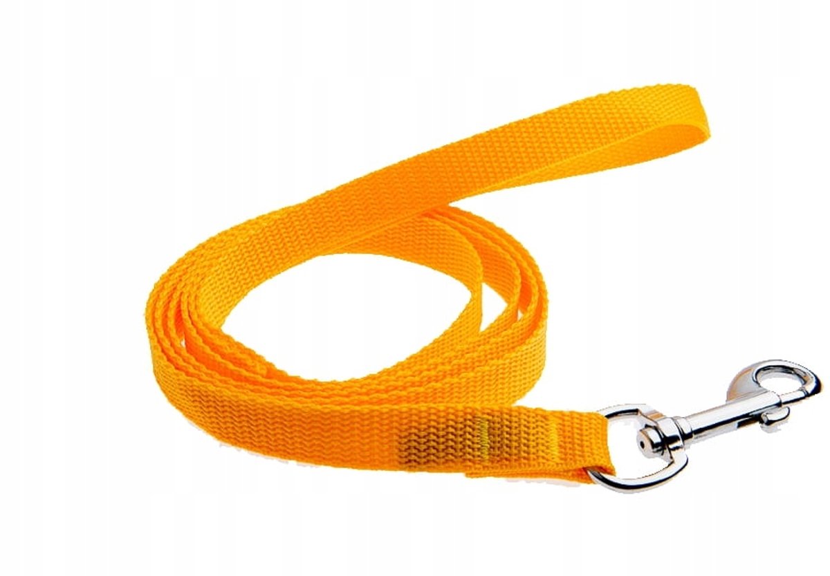 4WILD Klassieke Hondenlijn Stad 150cm - Geel