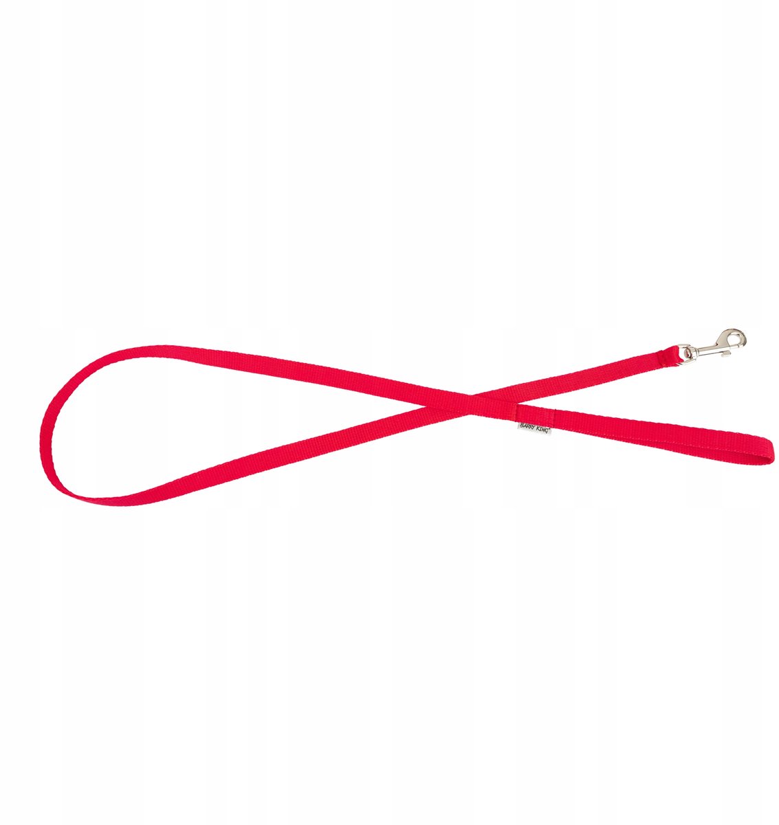 Barry King Klassieke Hondensnoer Rood XS-S 16mm/1,2m