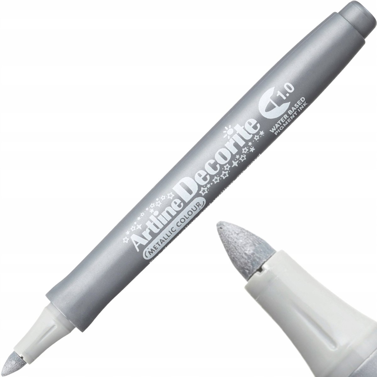 Artline Decorite Permanente Marker 1mm Zilver