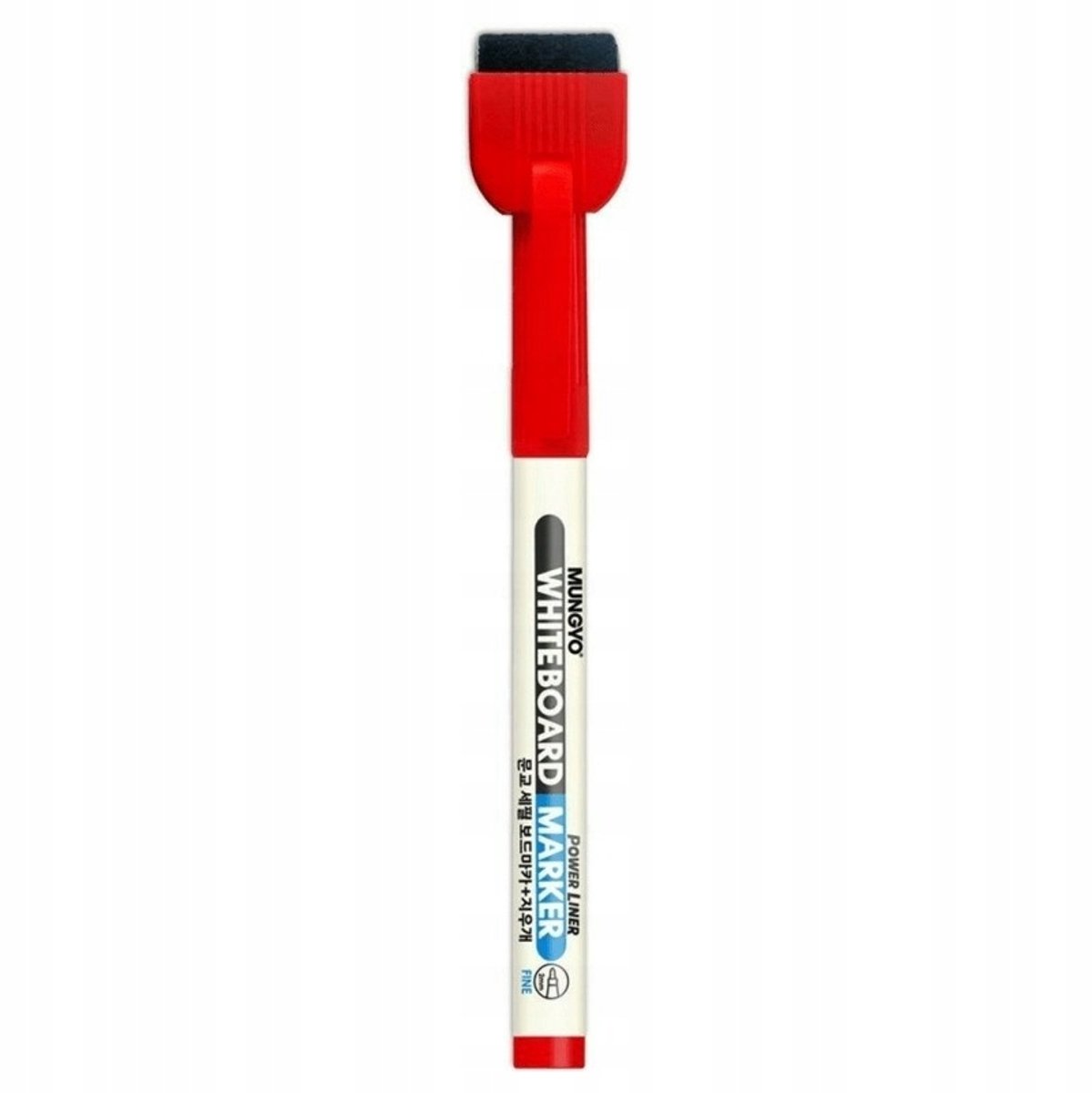 Mungyo Mini Whiteboard Marker Rood met Wisser & Magneet