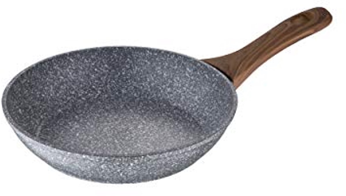 Koekenpan 20 cm met Antiaanbaklaag en Ergonomische Handgrepen