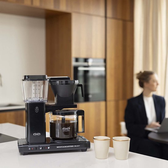 Moccamaster KBG Select - Filterkoffiezetapparaat - Black - 5 jaar garantie