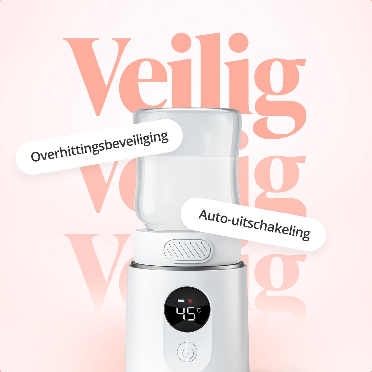 Evite draagbare flessenwarmer Plus 11.500 mAh thumbnail 6