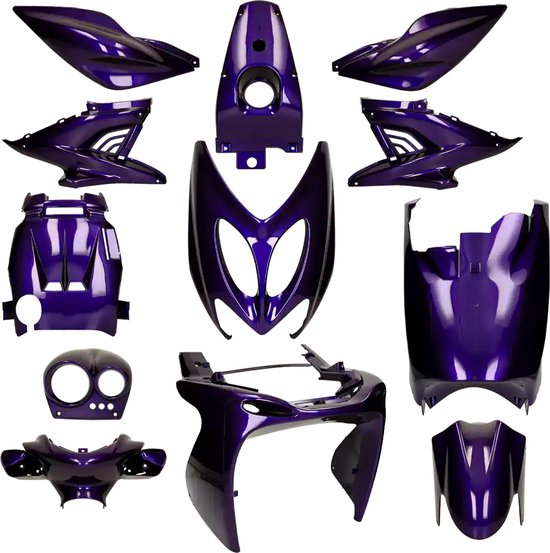 Kappenset MBK Nitro, Yamaha Aerox Candy paars