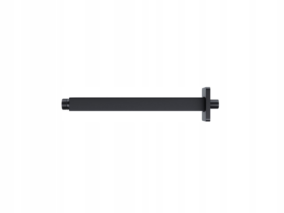Corsan CMR25BL Plafond Douchearm Zwart 25 cm