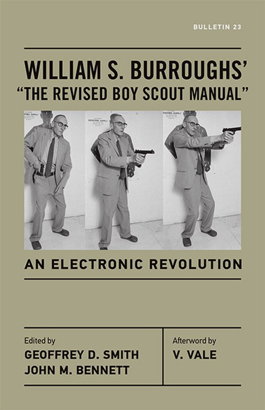 William S. Burroughs' "The Revised Boy Scout Manual" - cover