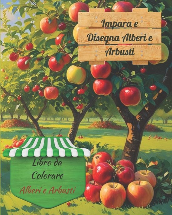 Impara e Disegna Alberi e Arbusti - cover