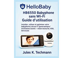 HelloBaby HB6550 Babyphone sans Wi-Fi Guide d'utilisation