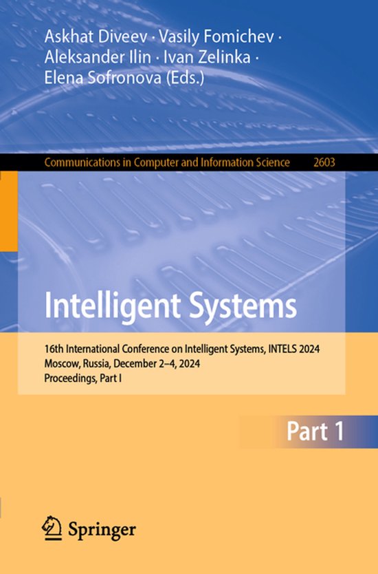 Communications in Computer and Information Science2603- Inte ... - cover