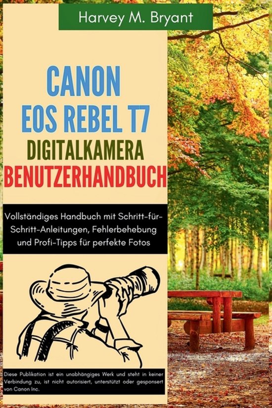 Canon EOS Rebel T7 Digitalkamera Benutzerhandbuch - cover