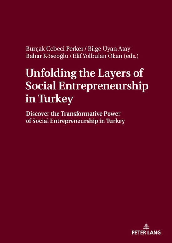 Unfolding the Layers of Social Entrepreneurship in Turkey - cover