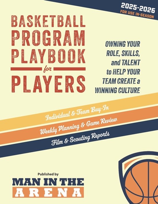 Basketball Program Playbook for Players - 2025-2026 - cover