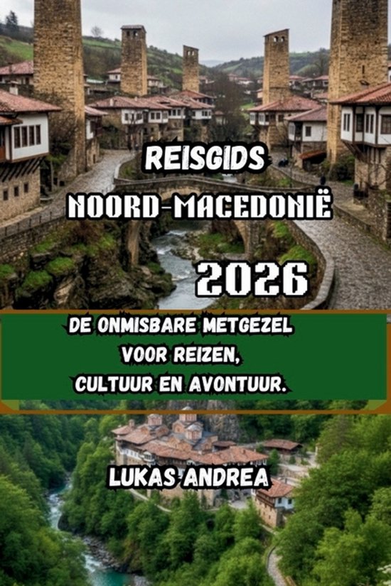 Reisgids Noord-Macedonië 2026 - cover