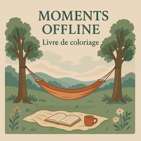 Moments Offline - Livre de coloriage - cover