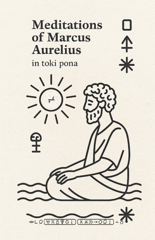 Meditations of Marcus Aurelius - in Toki Pona - cover