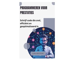 Omslag van Programmeren voor prestaties